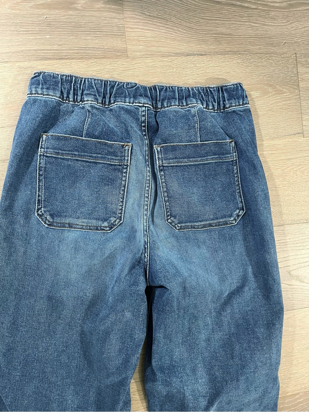Madewell Pull-On Relaxed Jeans in Medium Wash Size XXS - Picture 7 of 9